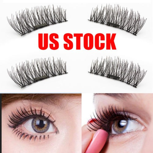 Estados Unidos Stock 4 Pcs/1pair Natural 3d Magnético Las Pe