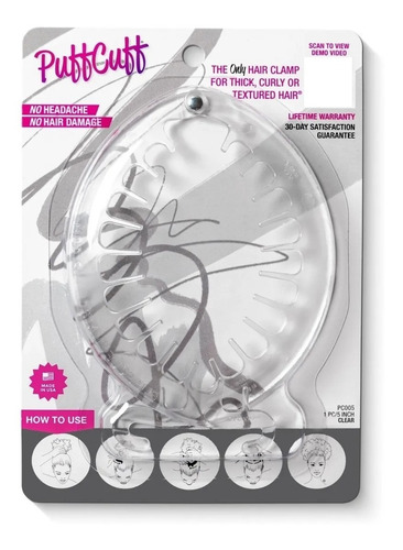 Imagem 2 de 2 de Puffcuff Original Clear Retail Pack - 5 (1 Pc)