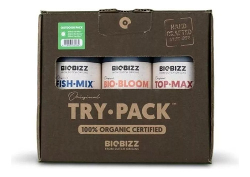 Trypack Outdoor Biobizz 750ml (bio Bloom-fish Mix-top Max)