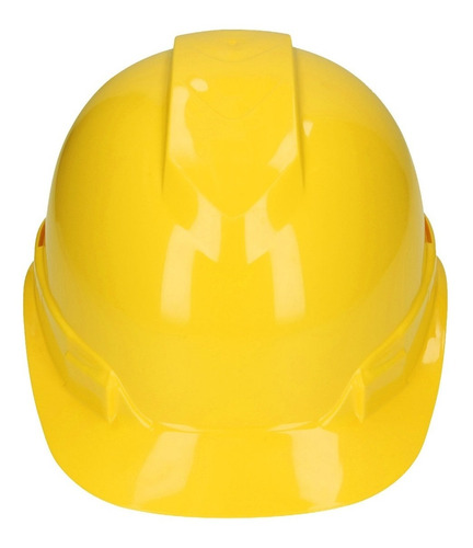 Casco De Seguridad Ventilado Amarillo Truper 101257