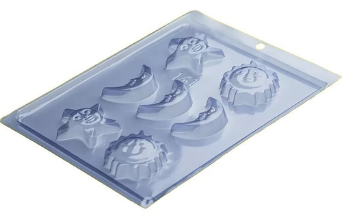 Kit 04 Formas Simples Luau Porto Formas Cod 141 Cor Branco