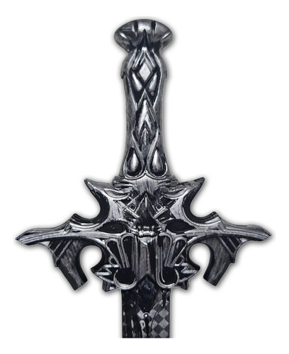 Kit Medieval Espada E Mascara Guerreiro De Combate Jr0610 Cor Prata
