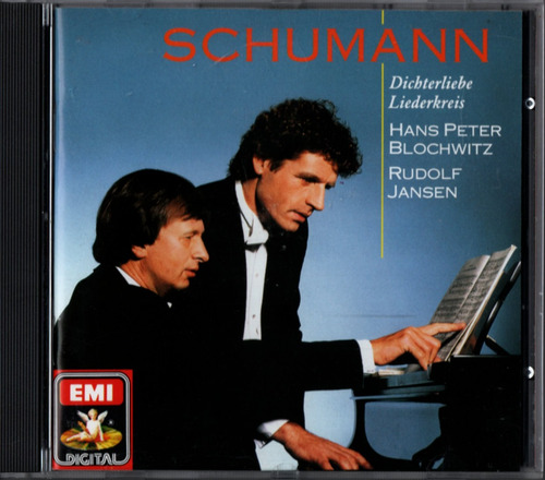 Cd Schumann Liederkreis Dichterliebe Blochwitz & Jansen