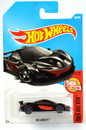 Hot Wheels 2016  Mclaren P1  Negro