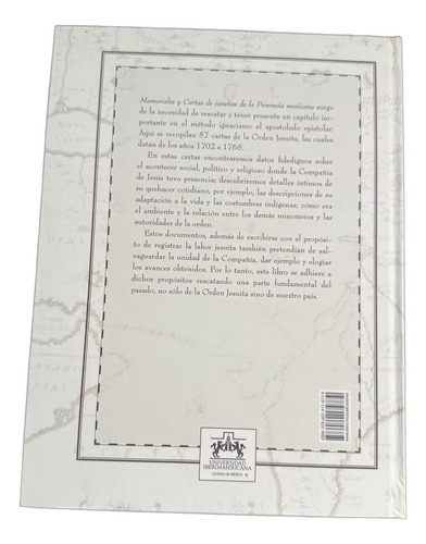 Jesuitas, Memoriales Y Cartas Provincia Mexicana S. Xviii
