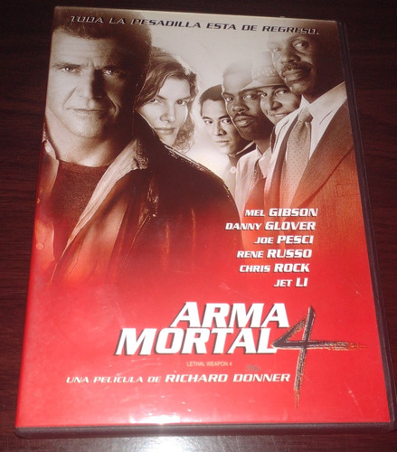Arma Mortal 4 En Dvd Original!!!!!