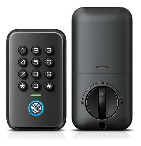 Veise Fingerprint Door Lock, Keyless Entry Door Lock Con Cer