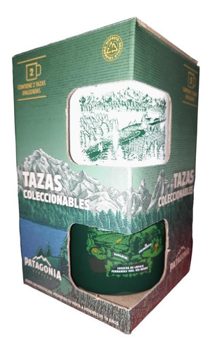 Imagen 1 de 12 de Jarrito Taza Cerveza Patagonia X2 Enlozado Fullescabio