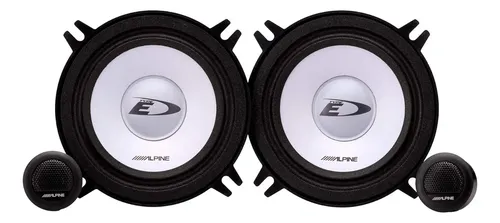 Haut-parleurs De Voiture Alpine SXE 1350S - 2-Voies, 250 W Crête, Sensibilité 90 DB, Kit D'Installation Compris