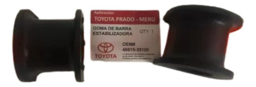 Goma Barra Estabilizadora Prado Meru 4runner 3.4 Delantera