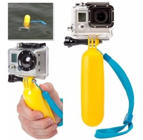 Gopro Acessórios Bastão Boia Flutuante + Bastão Mão Retrátil