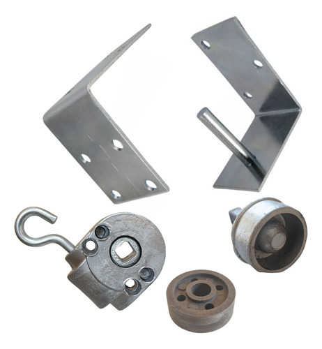 Kit 10 Toldo Cortina Retratil Redutor Mancal Bucha Cobertura 2 1/2 Polegadas