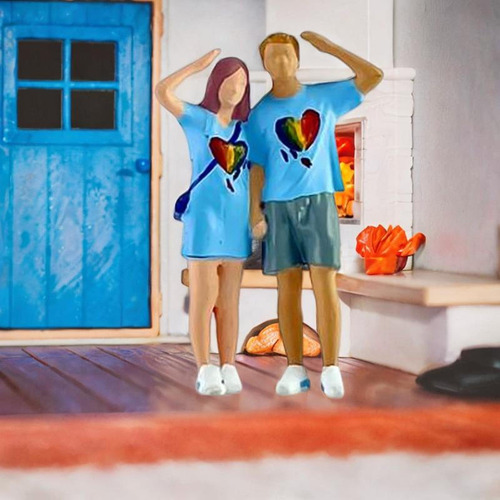 Figuras De En Miniatura Figuras De Diorama 1:64 Estilo B