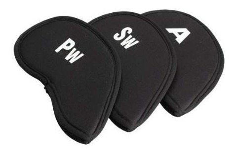 Imagen 6 de 7 de Proactive Iron Cover Set Neopreno 10 Pzas Para Golf