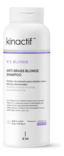 Shampoo Neutralizante N5 Blonde X300ml Kinactif