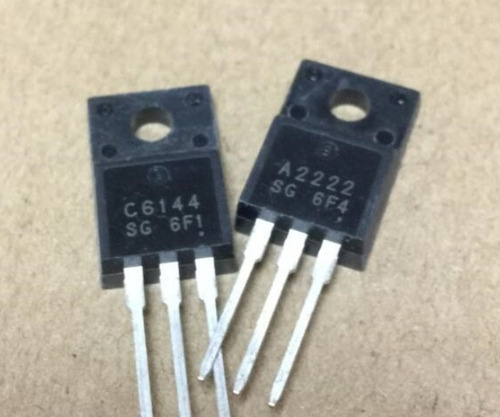 Imagen 1 de 1 de 2sa2222 / A2222 Y 2sc6144 / C6144 Precio Par (list-74 Y 75)