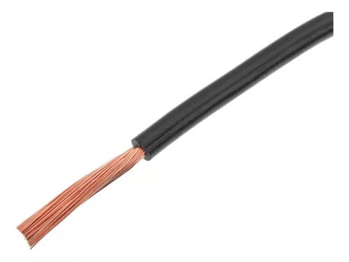 Cable Eléctrico Eva 2.5mm Negro Libre Halógenos 100 Metros