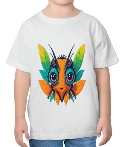 Playera Para Niño Bebé Grillo Colorido