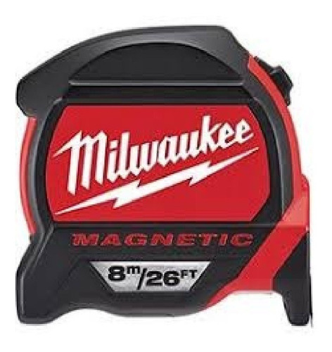 Flexometro Magnetico Milwaukee 8 Metros 48-22-0726 Uso Rudo