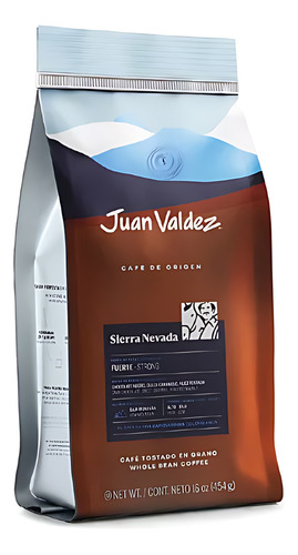 Café Juan Valdez Sierra Nevada Grano 454g