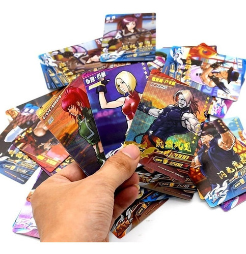 Card Anime The King Of Fighters X 50 Cartas Brillantes