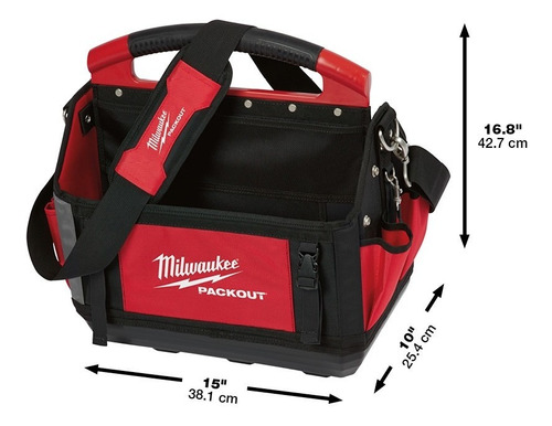 Bolsa De Herramientas  Milwaukee Packout 38 Cm