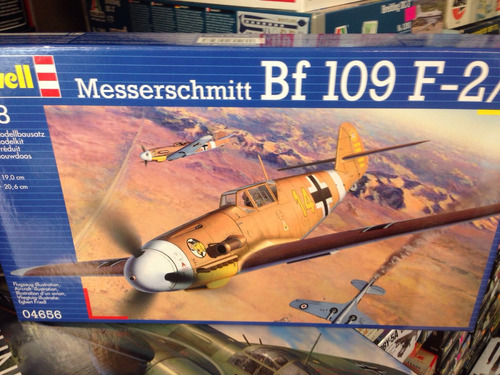 Maqueta Avión Para Armar 1:48 Messerschmitt Bf 109 F-2/4