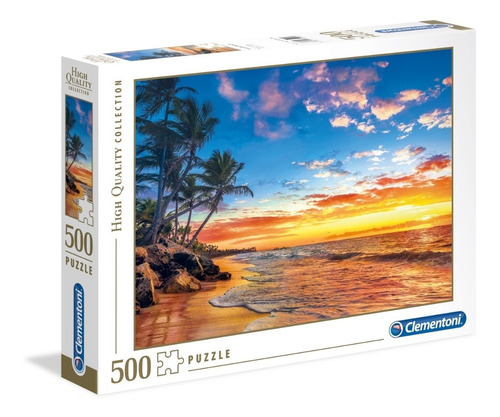 Puzzle 500 Pz Paradise Beach 35058 - Clementoni