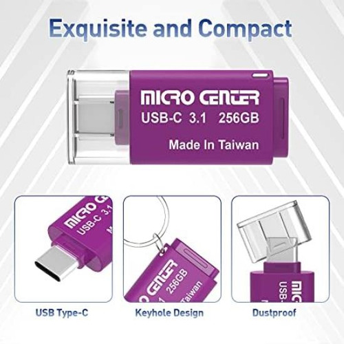 Micro Center Superspeed ??256 Gb Type-c Usb 3.1 Gen 1 Mini U