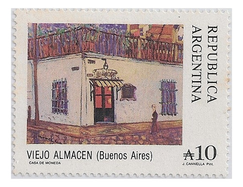 Argentina - Serie Básica- Viejo Almacén - Año 1988 - Gj 2389