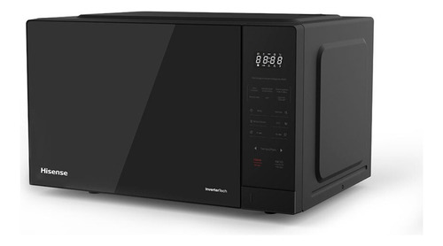 Horno Microondas Grill Inverter Hisense 1.6 Negro Espejo