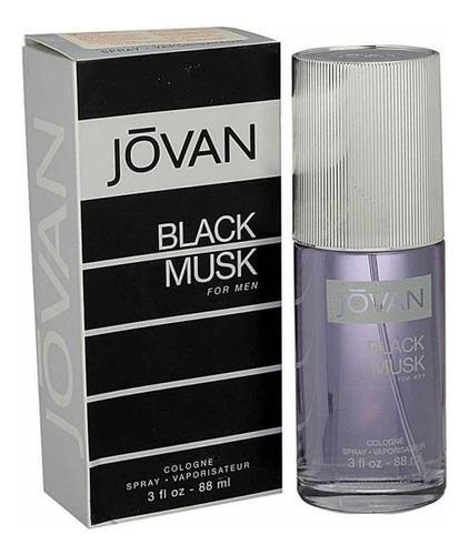 Jovan Musk Black For Men 88ml Edc