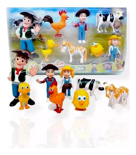 La Granja De Zenon X8 Muñecos Para Niños