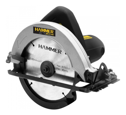 Serra Circular Hammer Para Madeira 7.1/4  1100w 110v Sc-1100