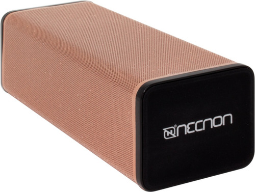 Mini Bocina Bluetooth Necnon Nb-01 Color Dorado /v /v