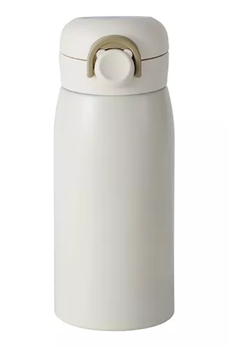 Mini botella de agua de 10 onzas de acero inoxidable, termo pequeño, con  aislamiento al vacío, a prueba de fugas, mantiene las bebidas calientes y