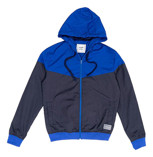 Campera Kazuma Impermeable Combinada Rompeviento Hombre