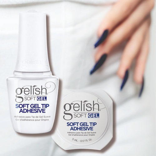 Tips Medium Coffin Soft Gel Caja 550 Piezas By Gelish