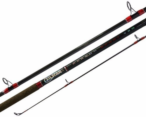 Caña Silstar Carbon Sport 4,20m 3 Tramos Frontal Lance Mar