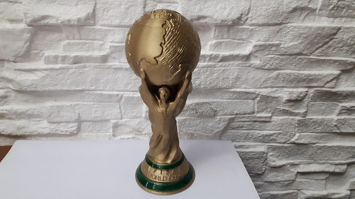 Imagen 6 de 6 de Copa Del Mundo Qatar 2022 Impresa En 3d - 20cm