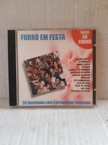 Cd Forró Em Festa (zito Borborema/ary Lobo/ciço Do Pará)