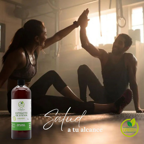 Endulzante Stevia Líquida Natural Concentrada No Amarga 1lt