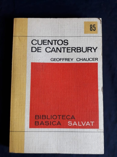 Libro Cuentos De Canterburry (Usado)