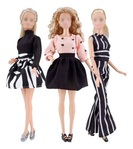 E-ting Ropa De Muñeca Hecha A Mano Falda Corta Monos Estilo