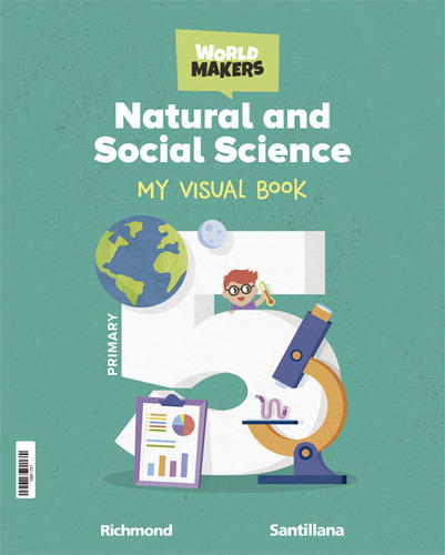 Natural And Social Science 5 Primary World Makers, De Aa.vv. Editorial Grazalema, Tapa Blanda En Inglés