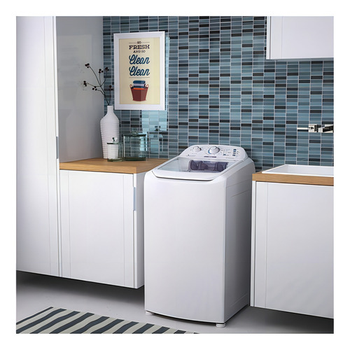 Lavarropas Carga Superior Electrolux Lc10 10kg 12 Programas Color Blanco