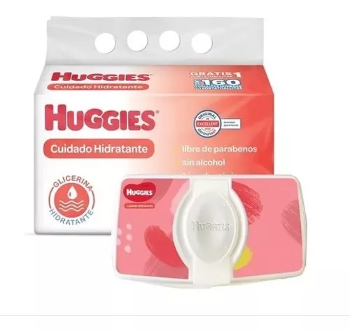 Porta Toallitas Húmedas Hidratantes Huggies