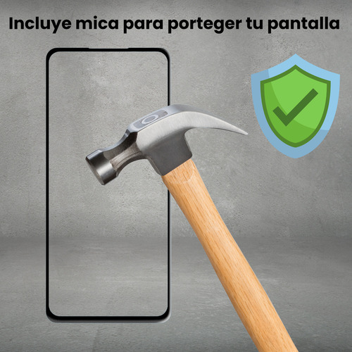 Funda Para Galaxy A50 Con Mica Varios Modelos Antigolpes Blanco Dazzle