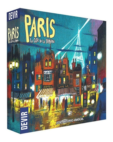 Paris La Cite De La Lumiere - Juego De Mesa