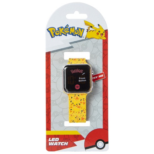 Reloj Pikachu Pokemon Led